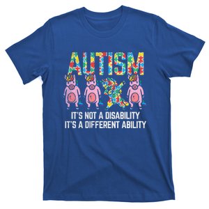 Different Ability Not Disability Unicorn Dab Autism Girl Gift T-Shirt