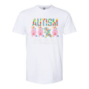 Different Ability Not Disability Unicorn Dab Autism Girl Gift Softstyle CVC T-Shirt