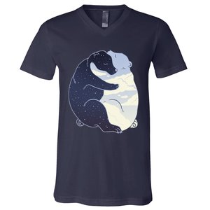 Day And Night V-Neck T-Shirt