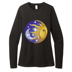 Day And Night Inspirational Motivational Creative Design Gift Womens CVC Long Sleeve Shirt