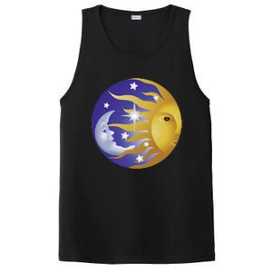 Day And Night Inspirational Motivational Creative Design Gift PosiCharge Competitor Tank