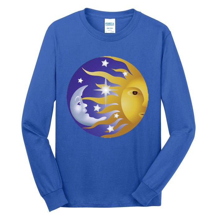 Day And Night Inspirational Motivational Creative Design Gift Tall Long Sleeve T-Shirt