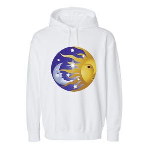 Day And Night Inspirational Motivational Creative Design Gift Garment-Dyed Fleece Hoodie