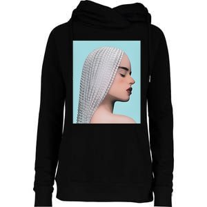 De Aquí No Sales Womens Funnel Neck Pullover Hood