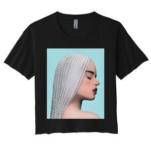 De Aquí No Sales Women's Crop Top Tee