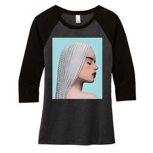 De Aquí No Sales Women's Tri-Blend 3/4-Sleeve Raglan Shirt