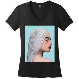 De Aquí No Sales Women's V-Neck T-Shirt