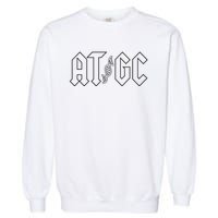 Dna Atgc Nucleotides Biology Science Teacher Garment-Dyed Sweatshirt