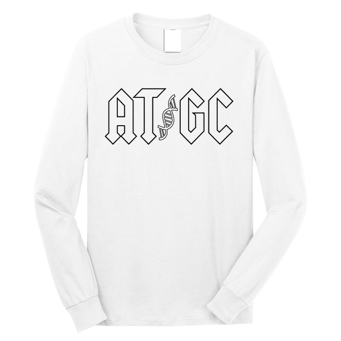 Dna Atgc Nucleotides Biology Science Teacher Long Sleeve Shirt