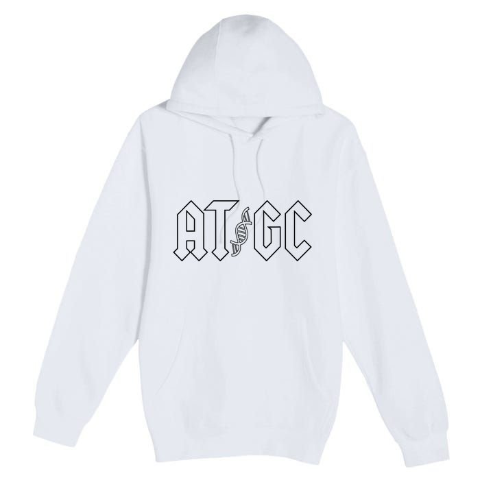 Dna Atgc Nucleotides Biology Science Teacher Premium Pullover Hoodie