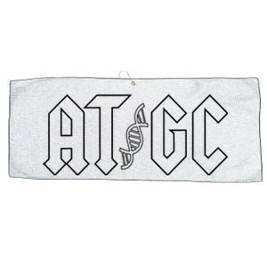 Dna Atgc Nucleotides Biology Science Teacher Large Microfiber Waffle Golf Towel