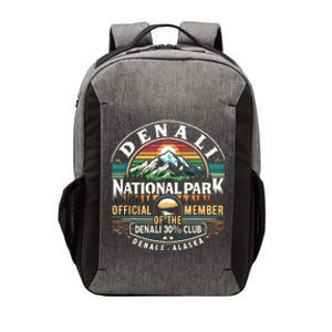 Denali Alaska National Park Official Member Of The Denali 30 Percent Club Vector Backpack