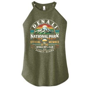 Denali Alaska National Park Official Member Of The Denali 30 Percent Club Women's Perfect Tri Rocker Tank