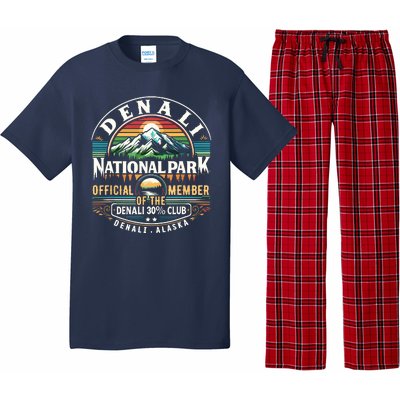 Denali Alaska National Park Official Member Of The Denali 30 Percent Club Pajama Set