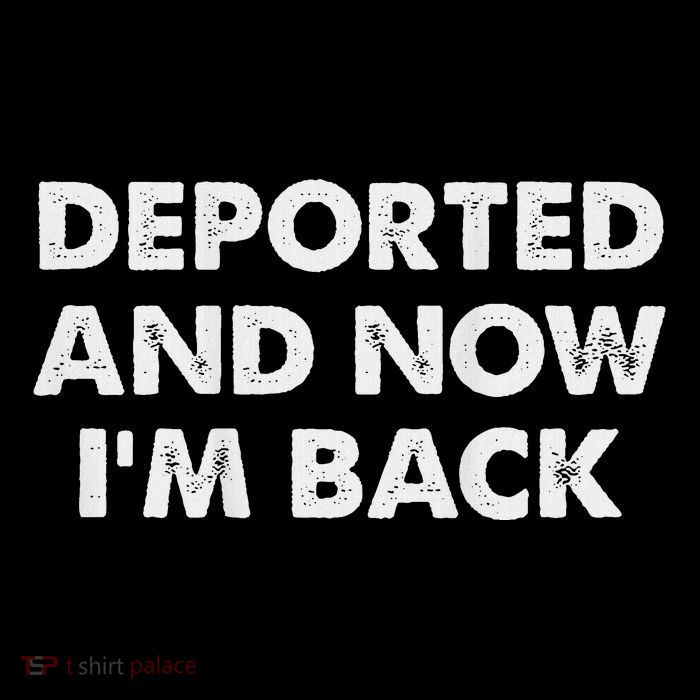 Deported And Now IM Back Funny Quote Impact Tech Backpack