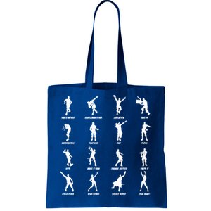 Dance Emotes Tote Bag