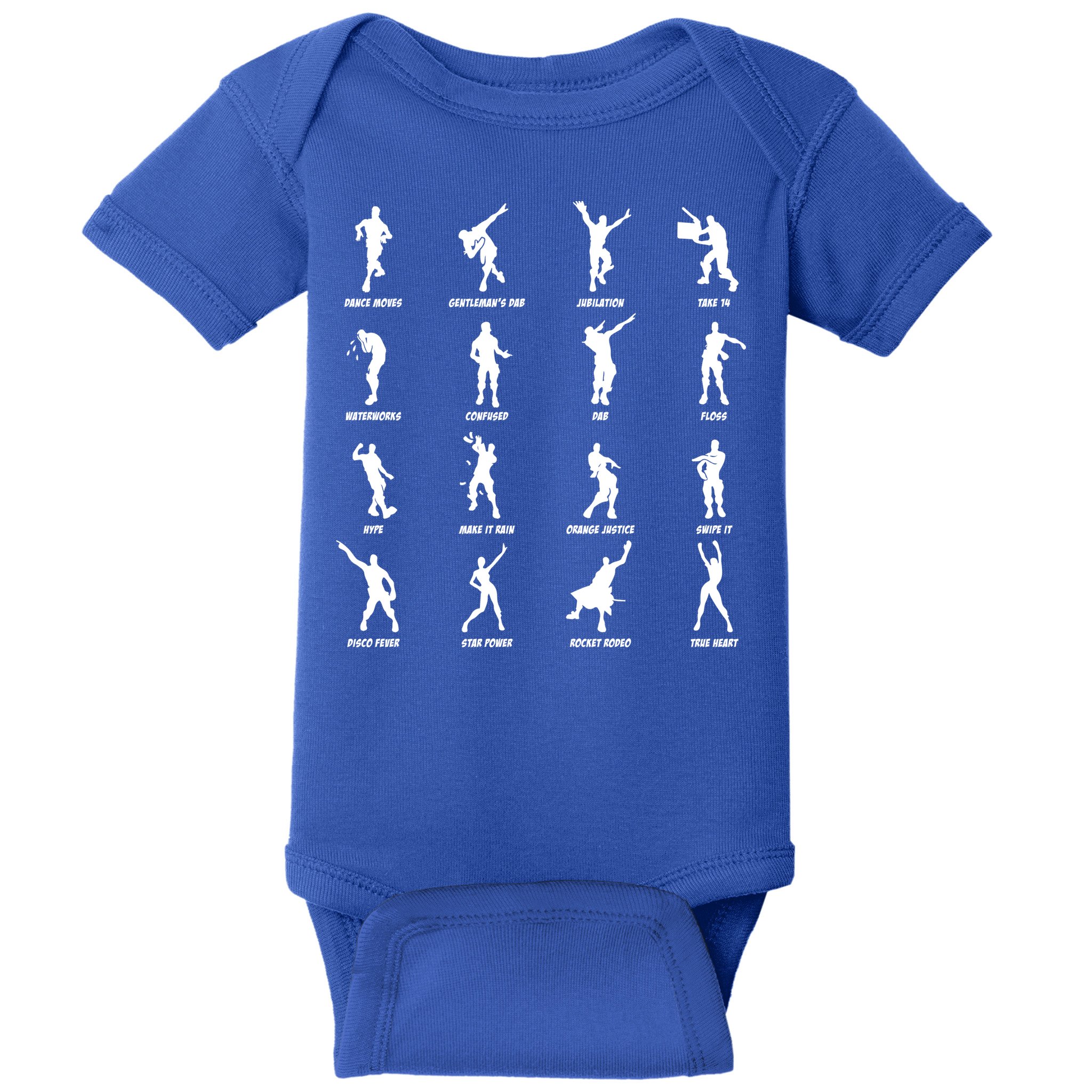 Dance Emotes Baby Bodysuit
