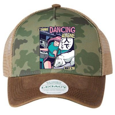 Dancing Alone Anime Legacy Tie Dye Trucker Hat