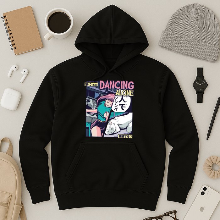 Dancing Alone Anime Hoodie