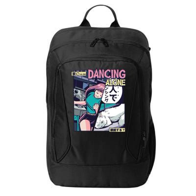 Dancing Alone Anime City Backpack