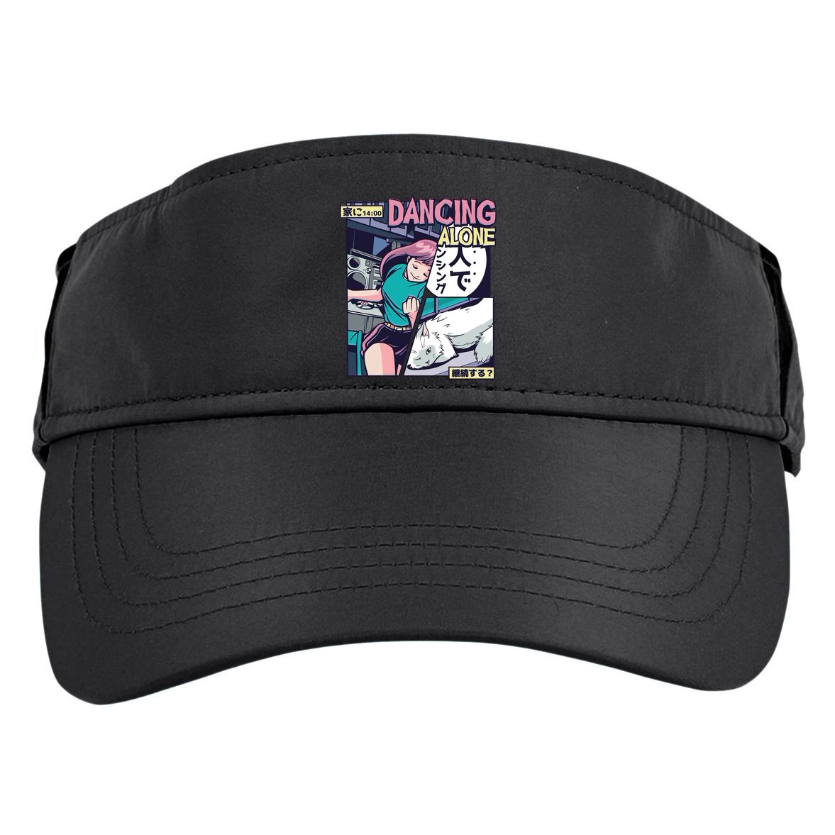 Dancing Alone Anime Adult Drive Performance Visor