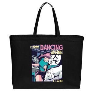 Dancing Alone Anime Cotton Canvas Jumbo Tote