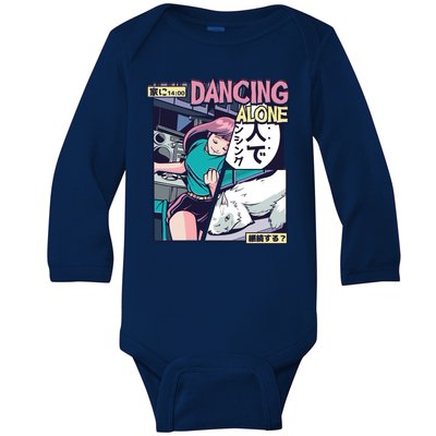 Dancing Alone Anime Baby Long Sleeve Bodysuit