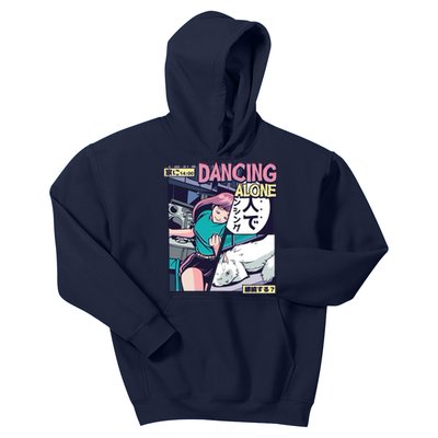 Dancing Alone Anime Kids Hoodie