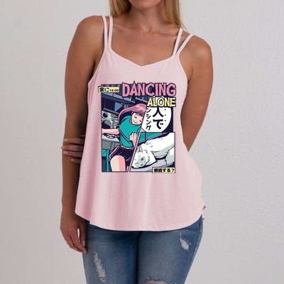 Dancing Alone Anime Women's Strappy Tank