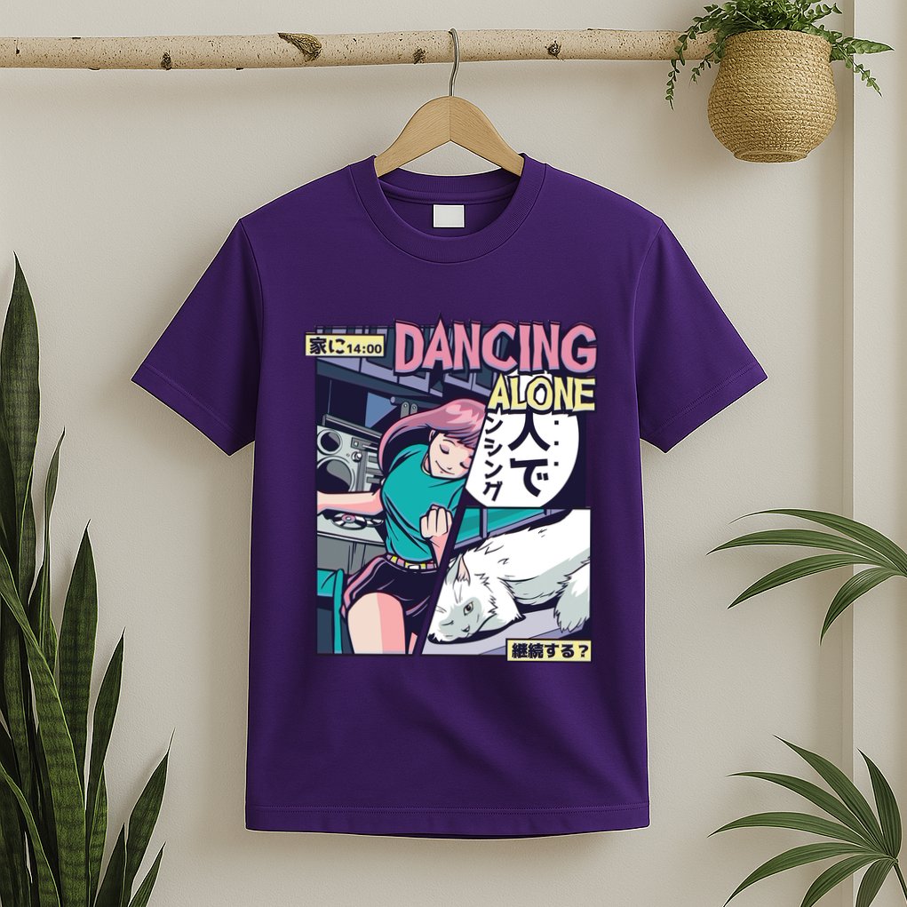 Dancing Alone Anime T-Shirt