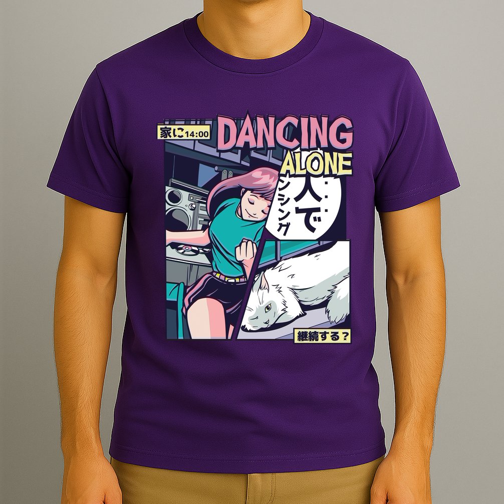 Dancing Alone Anime T-Shirt