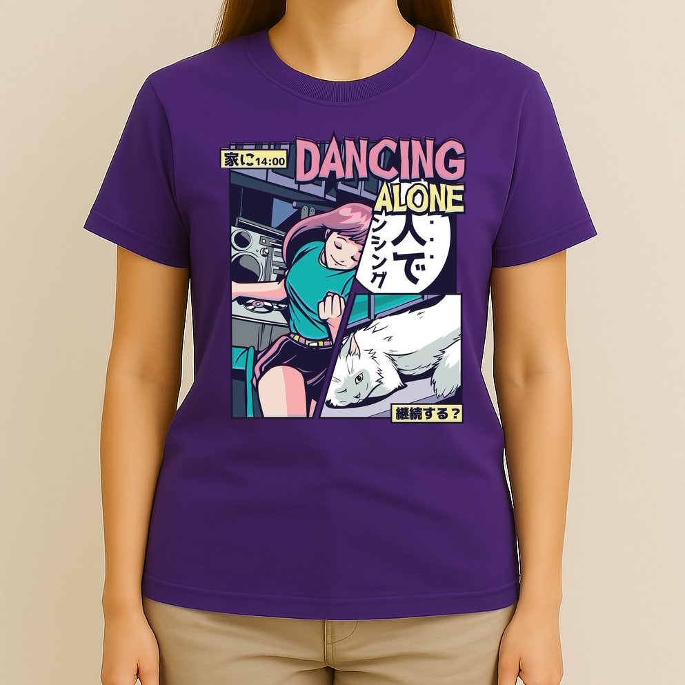 Dancing Alone Anime T-Shirt