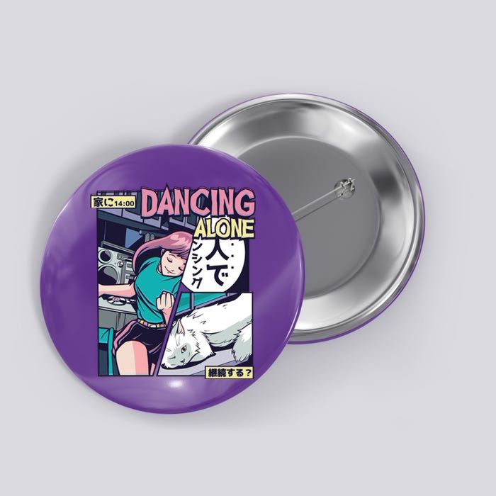 Dancing Alone Anime Button