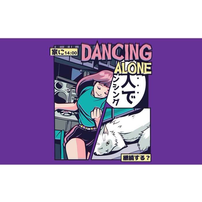 Dancing Alone Anime Bumper Sticker