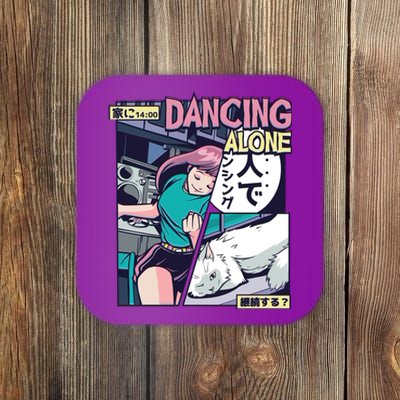 Dancing Alone Anime Coaster