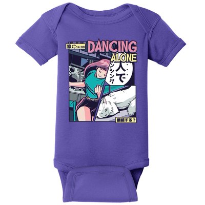 Dancing Alone Anime Baby Bodysuit