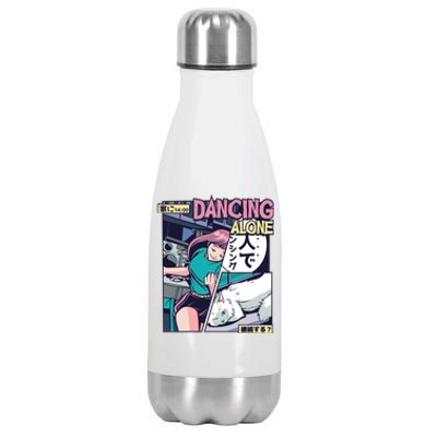 Dancing Alone Anime Stainless Steel Insulated Water Bottle