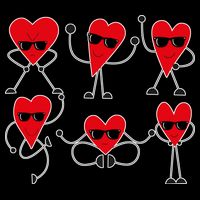 Dancing Hearts Dance Challenge Valentines Day Impact Tech Backpack