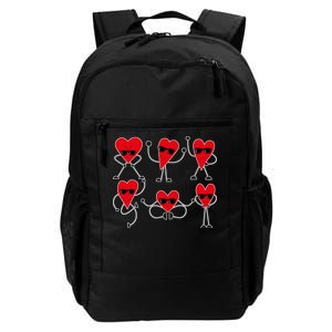 Dancing Hearts Dance Challenge Valentines Day Daily Commute Backpack