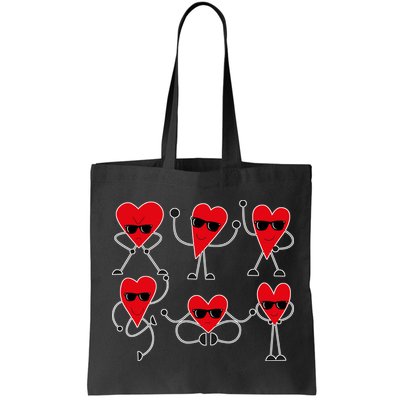 Dancing Hearts Dance Challenge Valentines Day Bag