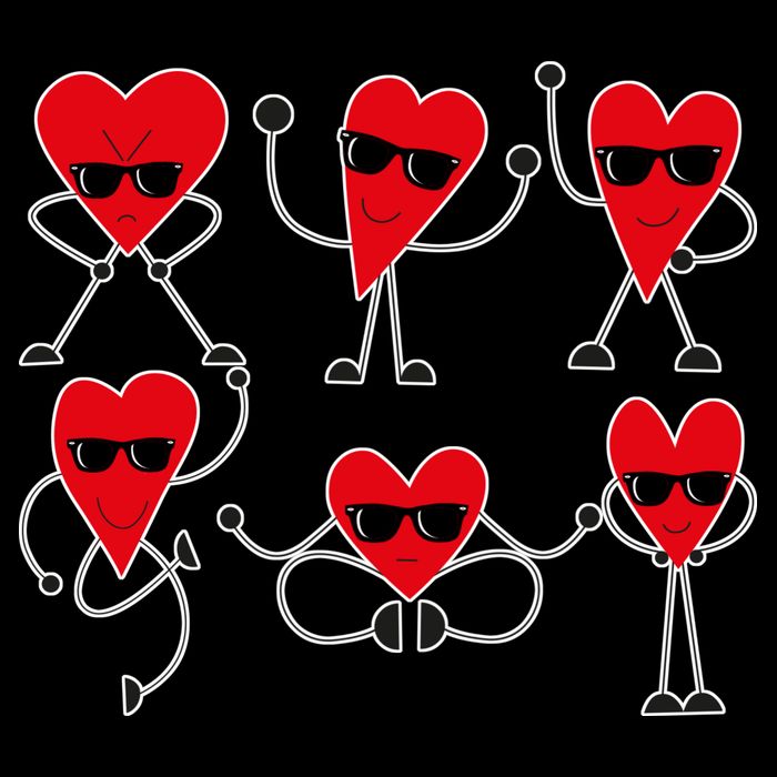 Dancing Hearts Dance Challenge Valentines Day Visor