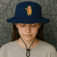 Dancing Hot Dog Funny Filter Meme Bucket Hat