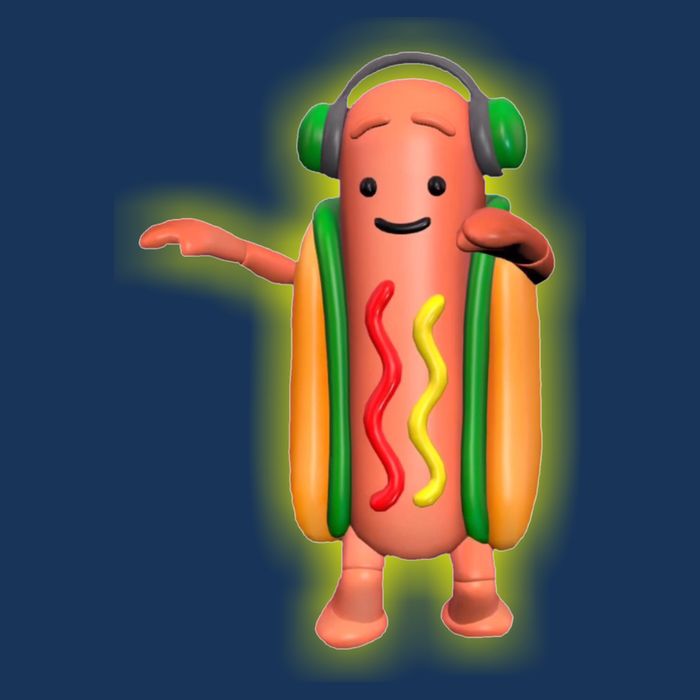 Dancing Hot Dog Funny Filter Meme Flatbill Hat