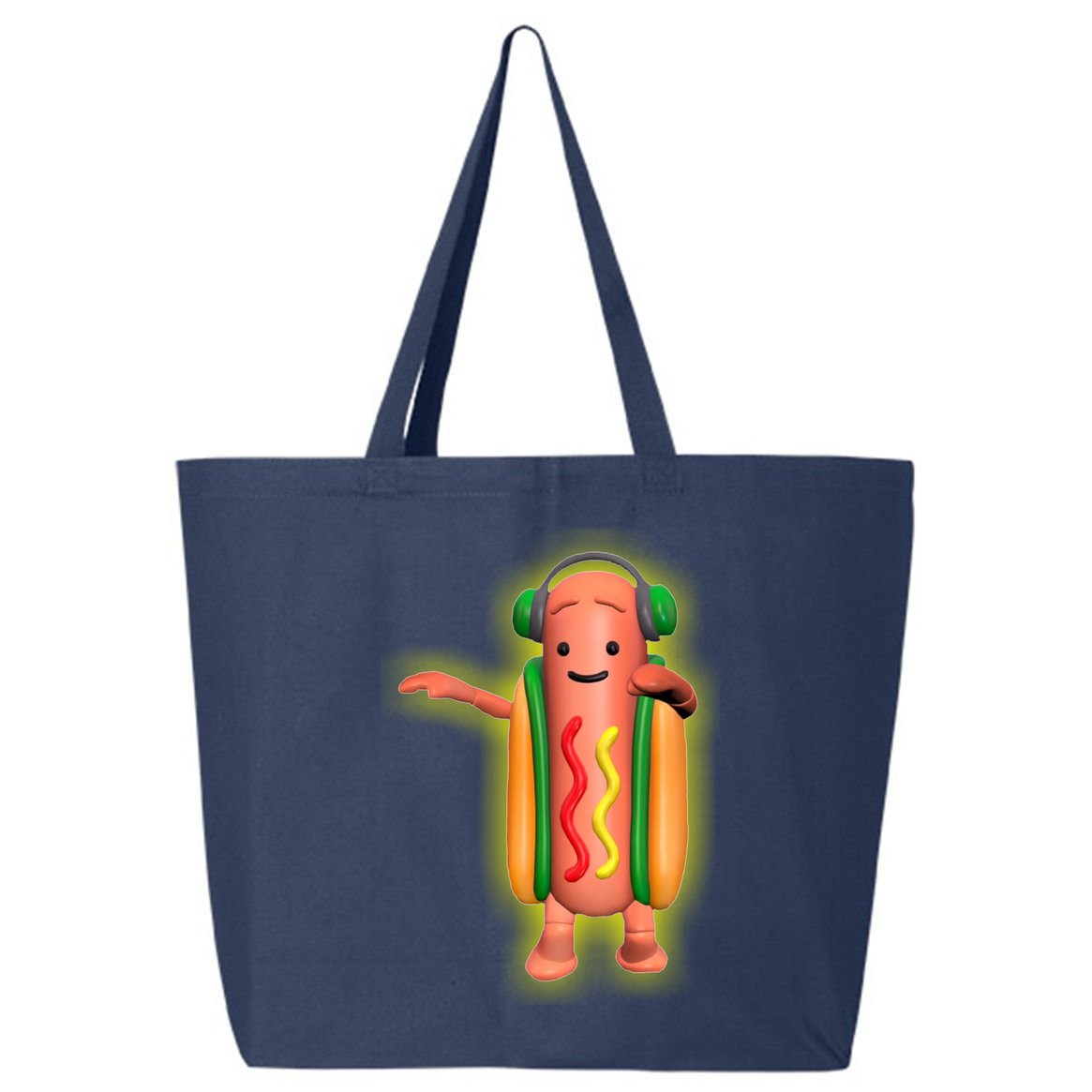 Dancing Hot Dog Funny Filter Meme 25L Jumbo Tote