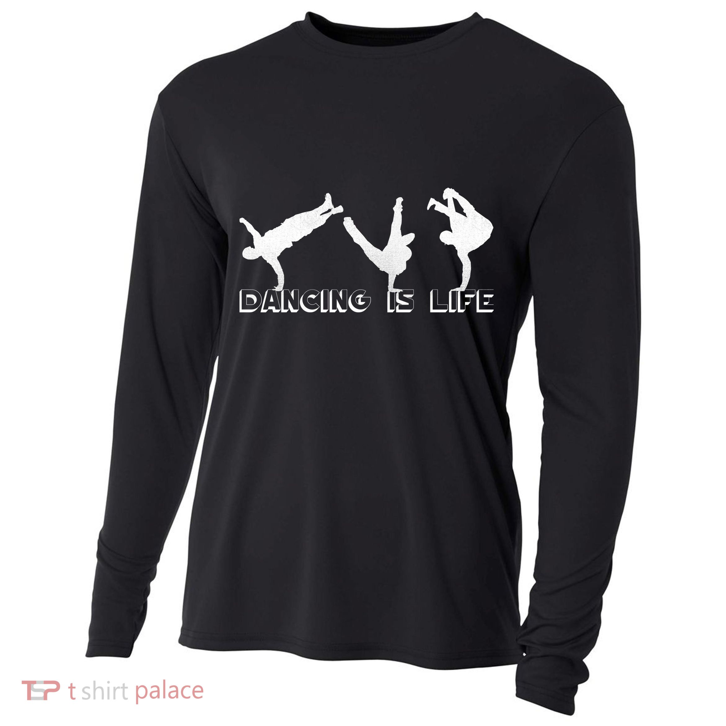 Dancing Is Life Cooling Performance Long Sleeve Crew