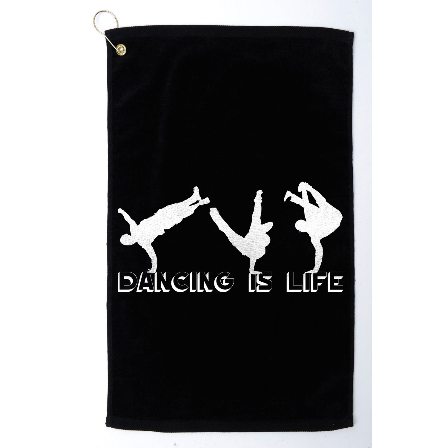 Dancing Is Life Golf Towel