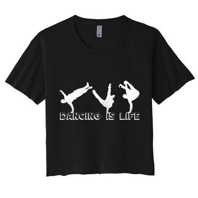 Dancing Is Life Crop Top