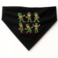 Dancing Leprechaun Dab USA-Made Doggie Bandana