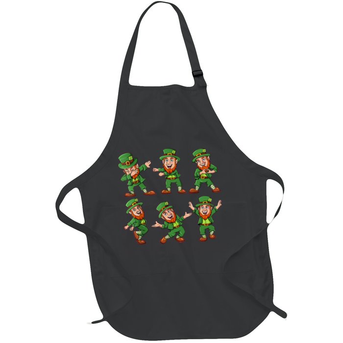 Dancing Leprechaun Dab Apron