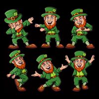 Dancing Leprechaun Dab Backpack
